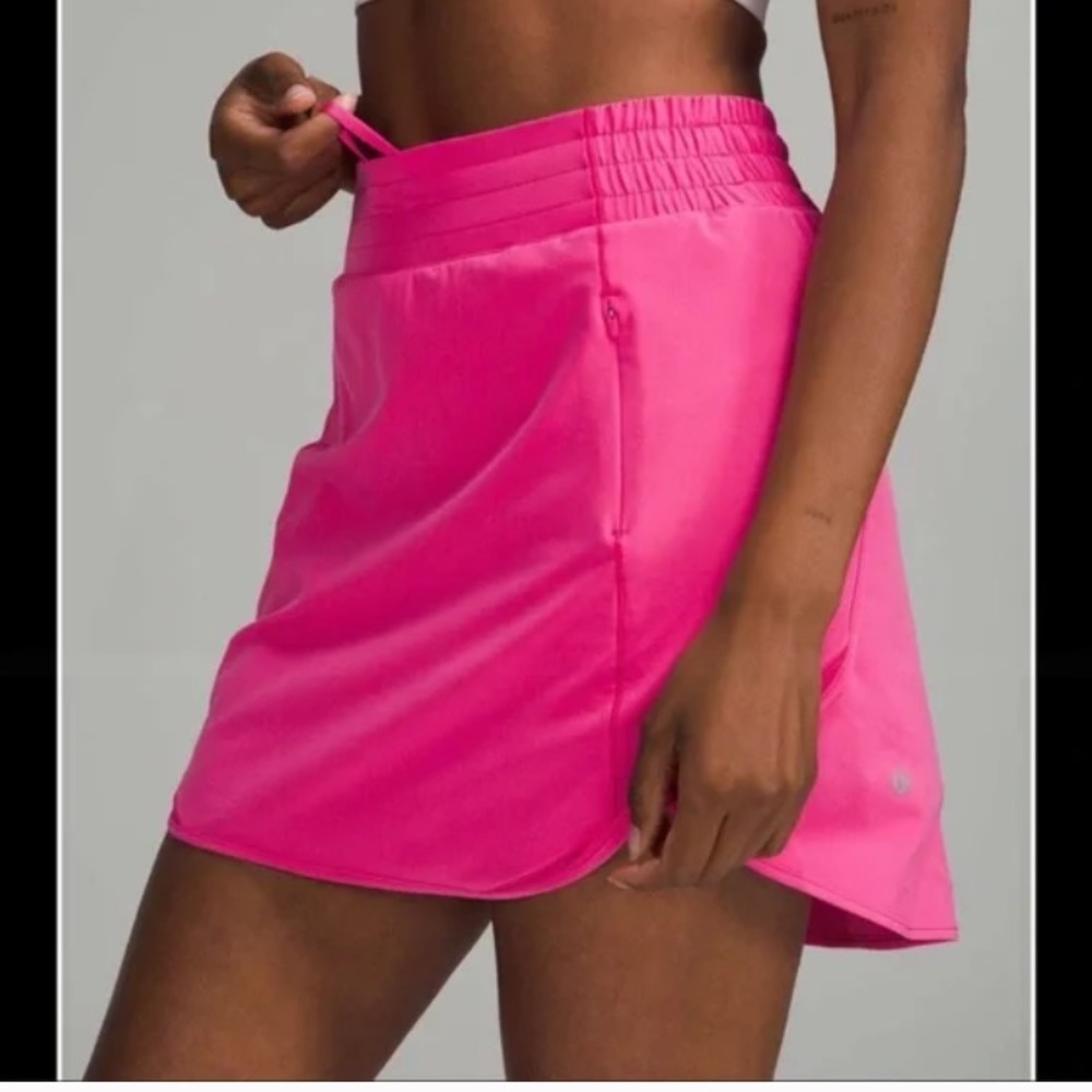 Lululemon Hotty Hot High-Rise Skirt, Pink. Long
